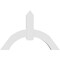 Ekena Millwork Archdale Architectural Grade PVC Gable Bracket, 48"W x 32"H x 4"D x 6"F, 16/12 Pitch GBP048X32X0406ARC00 - alternate 5